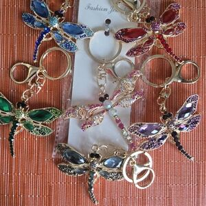 Dragonfly Keychain/Bag Charms 🎉 NWT